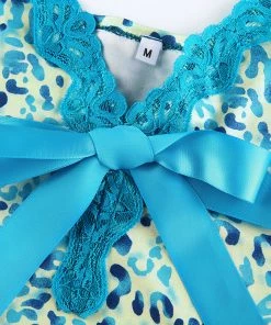 Own Saviour Tees + Tops Animal Lace Cami Crop