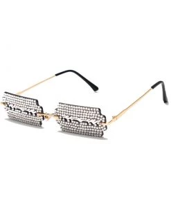 Own Saviour New In Rhinstone Razor Shades