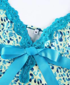 Own Saviour Tees + Tops Animal Lace Cami Crop