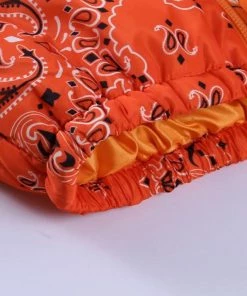 Own Saviour Jackets Paisley Bandana Puffer Jacket