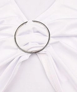 Own Saviour Tees + Tops White Ring V Crop