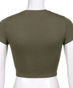 Own Saviour Camo Heart Crop