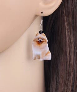 Own Saviour Pomeranian Drop Earrings