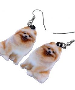 Own Saviour Pomeranian Drop Earrings