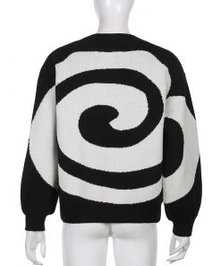 Own Saviour Swirl Knit Sweater New In