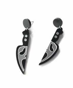 Own Saviour New In Scream Knife Earrings