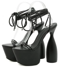 Own Saviour Wave Platform Heels New In