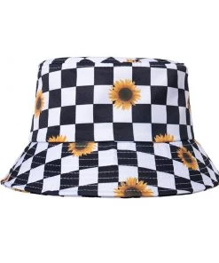 Own Saviour Sunflower Check Bucket Hat
