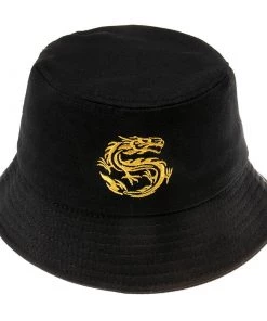 Own Saviour Accessories Dragon Embroidered Bucket Hat