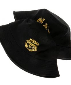 Own Saviour Accessories Dragon Embroidered Bucket Hat
