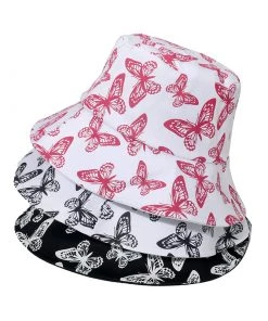 Own Saviour Butterfly Outline Bucket Hat New In