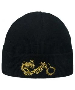 Own Saviour Black/Cream Dragon Beanie Accessories