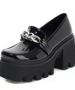 Own Saviour Chunky Chain Y2K Platform Shoes New In