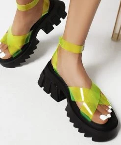 Own Saviour PVC Strap Platform Sandals 11 Own Saviour PVC Strap Platform Sandals