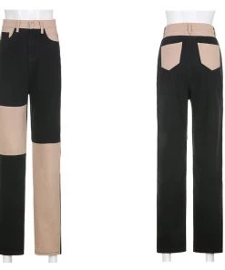 Own Saviour Cow Patchwork Jeans Pants