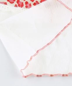 Own Saviour White Leopard Lace Cami