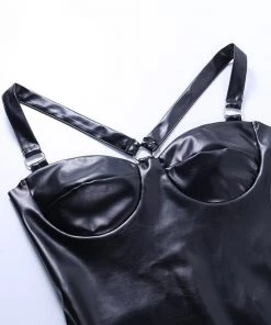 Own Saviour Dresses + Sets Faux Leather Glove Dress