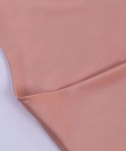 Own Saviour Pink Silk Cowl Mini Dress New In