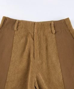 Own Saviour Brown/Pink/Purple/Green Cord Pants