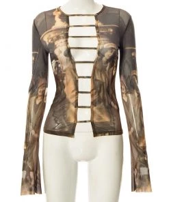 Own Saviour New In Art Cut Out Top