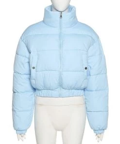 Own Saviour Baby Blue Puffer Jacket