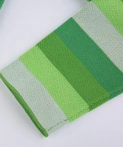 Own Saviour Green Flower Sweater