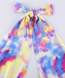 Own Saviour Tie Dye Halter Cross Crop