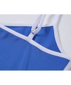 Own Saviour Dresses + Sets Blue White Stripe Mini Dress