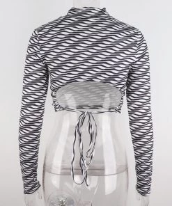 Own Saviour New In Wave Backless Crop