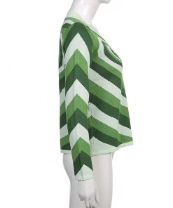 Own Saviour Green Heart Sweater