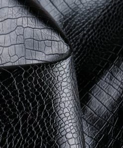 Own Saviour Faux Leather Croc Skirt