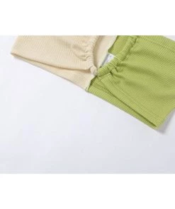 Own Saviour Splice Halter Crop