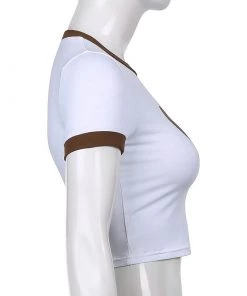 Own Saviour Multi Heart Crop Top Tees + Tops