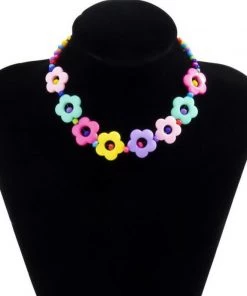 Own Saviour Flower Toy Choker Necklace Accessories