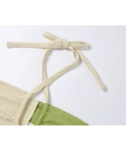 Own Saviour Splice Halter Crop