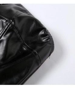 Own Saviour Dresses + Sets BLK Faux Leather Strapless Mini Dress