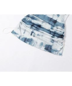 Own Saviour Tie Dye Flared Mini Dress