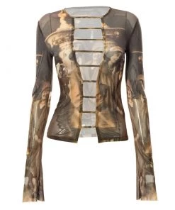 Own Saviour New In Art Cut Out Top