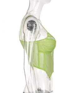 Own Saviour Neon Lace Corset Crop