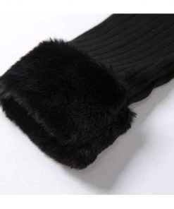 Own Saviour Tees + Tops Faux Fur Trim Cardi