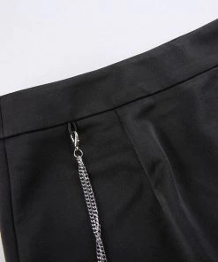 Own Saviour Skirts Chain Split Skirt