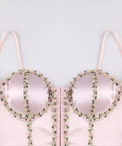 Own Saviour Floral Corset Cami Crop New In