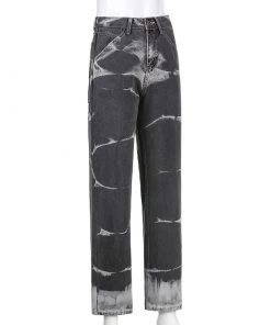 Own Saviour Brown/Grey Tie Dye Jeans