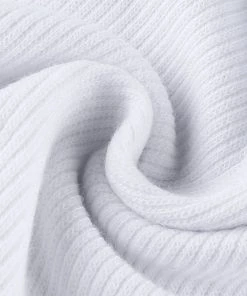 Own Saviour White Chunky Chain Strap Crop