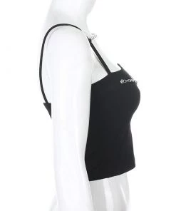 Own Saviour Chain Heart Cami Crop