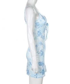 Own Saviour Green Blossom Mini Dress New In