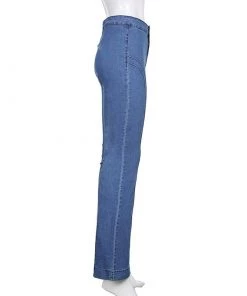 Own Saviour Y2K Flare Jeans