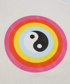 Own Saviour Rainbow Yin Yang Crop New In