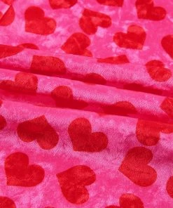 Own Saviour Pink Heart Velvet Joggers New In