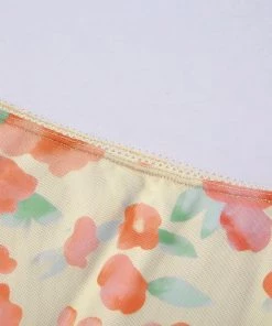 Own Saviour Skirts Floral Mesh Mini Skirt